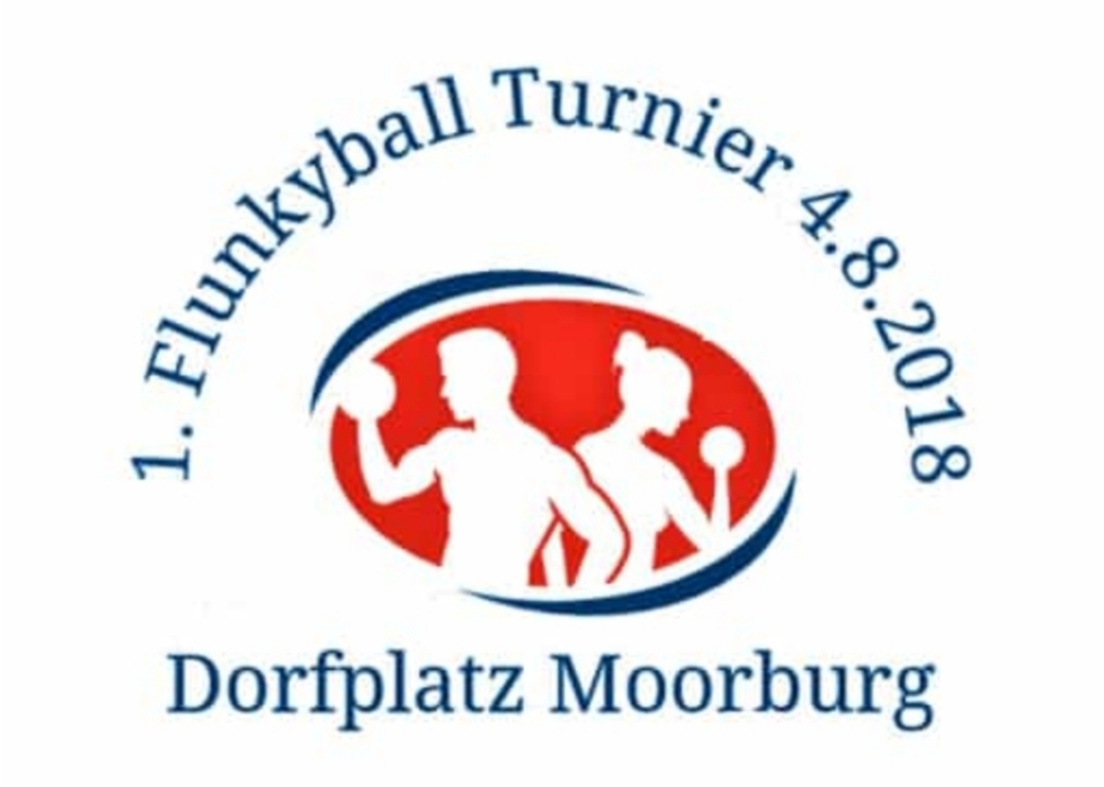 Flunkyball auf dem Dorfplatz Moorburg